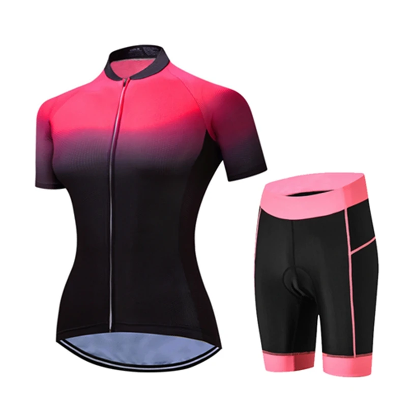 

WEIMOSTAR Women MTB Cycling Jersey Shorts Bike Short Sleeve Shirts Bicycle Sportswear Bike Ropa Ciclismo Cycle Clothing
