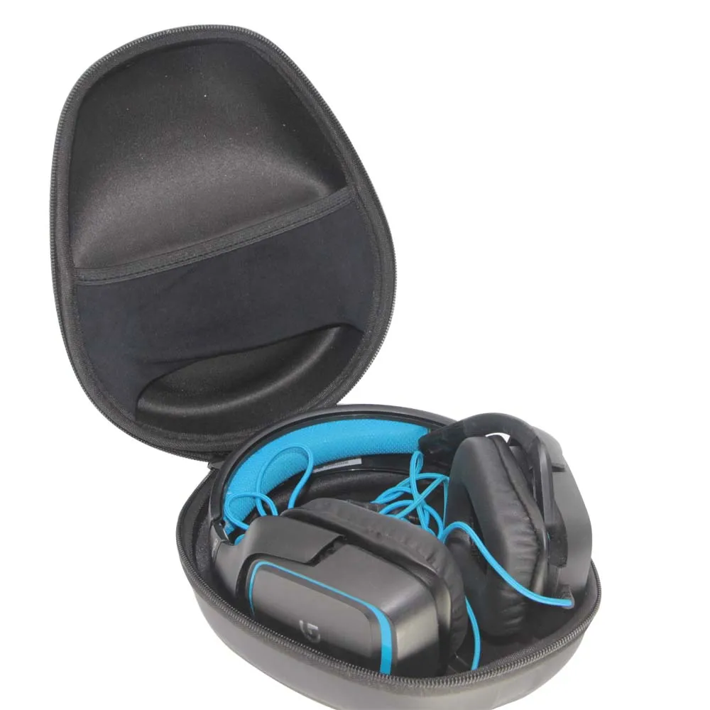 POYATU Headset Storage Hard Case for Logitech Gaming Headset G430 G930 G230 G231 G35 G933 Wireless Headphone Carrying Pouch Box