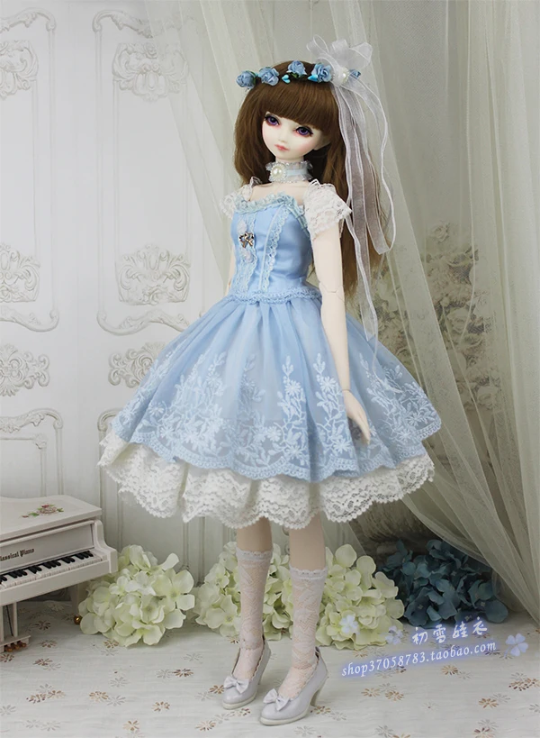 1/3 scale BJD Evening dress set + Socks clothes accessories for BJD/SD doll SD13,Not included doll,shoes,wig and other A0332