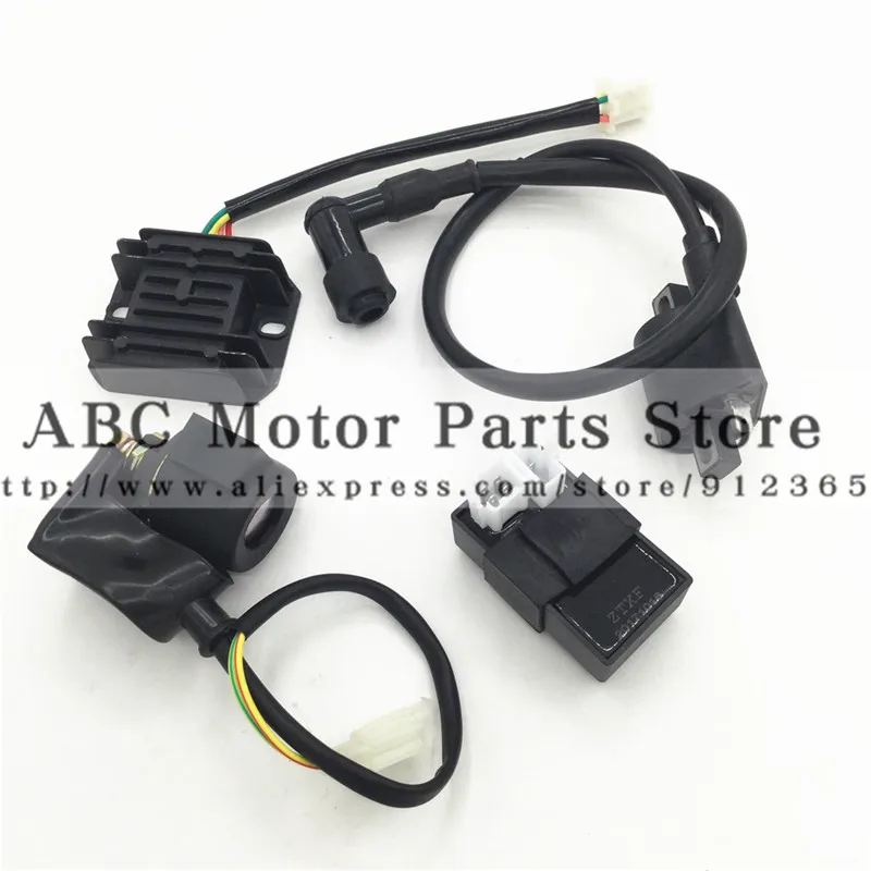 CG 150-250CC ATV грязевой велосипед Мотоцикл CG двигатель электрозапчасти катушка зажигания регулятор реле CDI обратный двигатель Siwtch