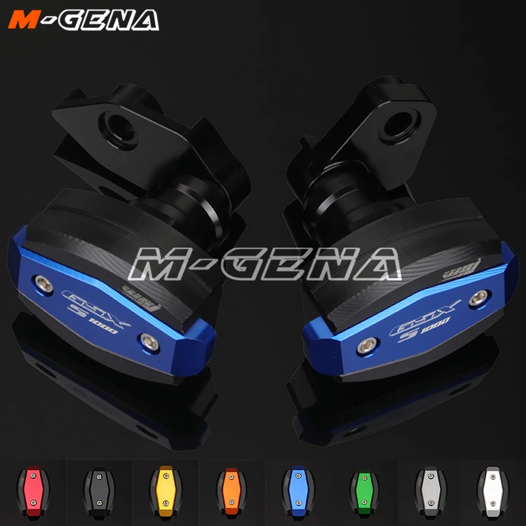 

CNC Краш Pad Рамка слайдер защита для GSXS1000 GSXS GSX-S 1000 GSX-S1000 2015 2016 15 16