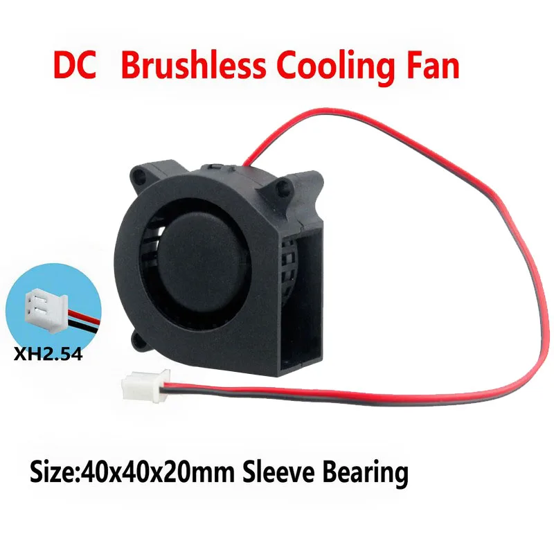 

Gdstime 10 pcs DC 24v 2Pin 4cm 40mm x 20mm Small Centrifugal Cooling Blower Fan Turbo Cooler 40x20mm 4020