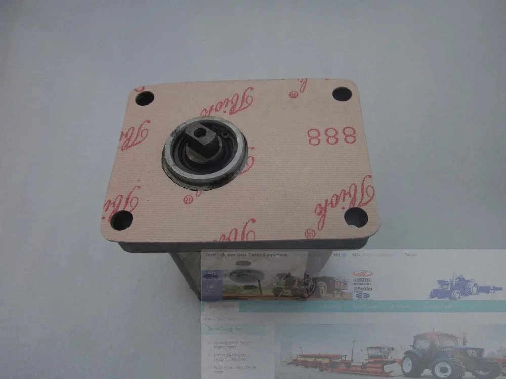 Gear pump CBN-E310L / 314L / 316L (left rotary, with flange, no end oil outlet, flat connection)