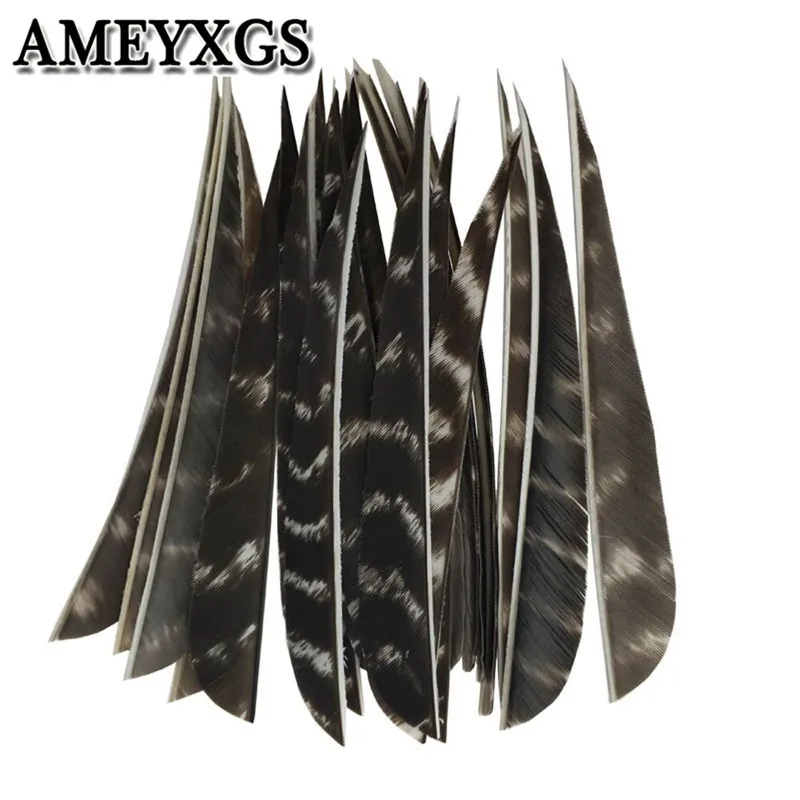 50Pcs Archery Arrow Feathers Fletches 5