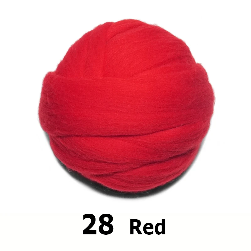 

Шерстяной фетр ручной работы для валяния 50 г Красный Perfect in Needle Felt 28 #