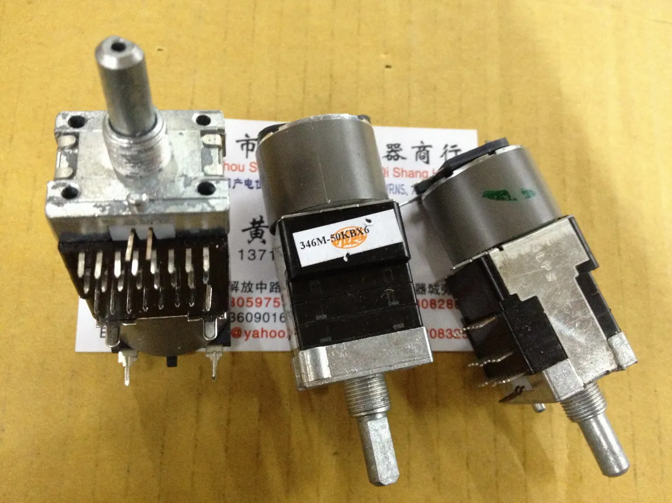 

[VK] Japan ALPS 168 six-motor potentiometer B50K [without tap] switch