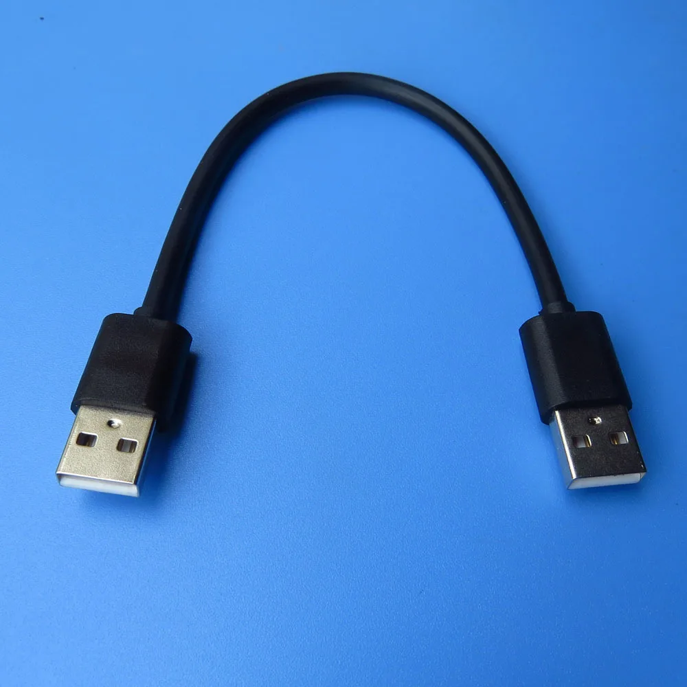 15cm USB male to male extension cable 5-wires OD 4.5mm