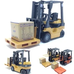 1:60 scale alloy Engineering vehicles,Alloy model car lift forklift,Boxed gift,High simulation forklift,free shipping