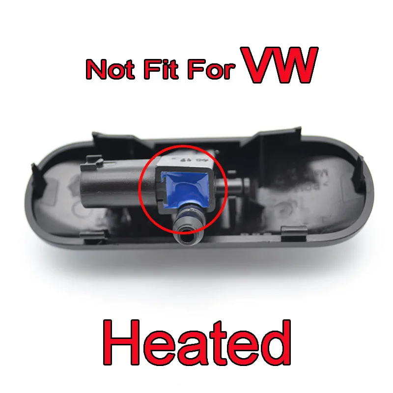 Xukey Pair Front Windshield Washer Nozzles Jet Heated Set For Porsche Cayenne For Panamera 2011 2012 2013 2014 2015 2016