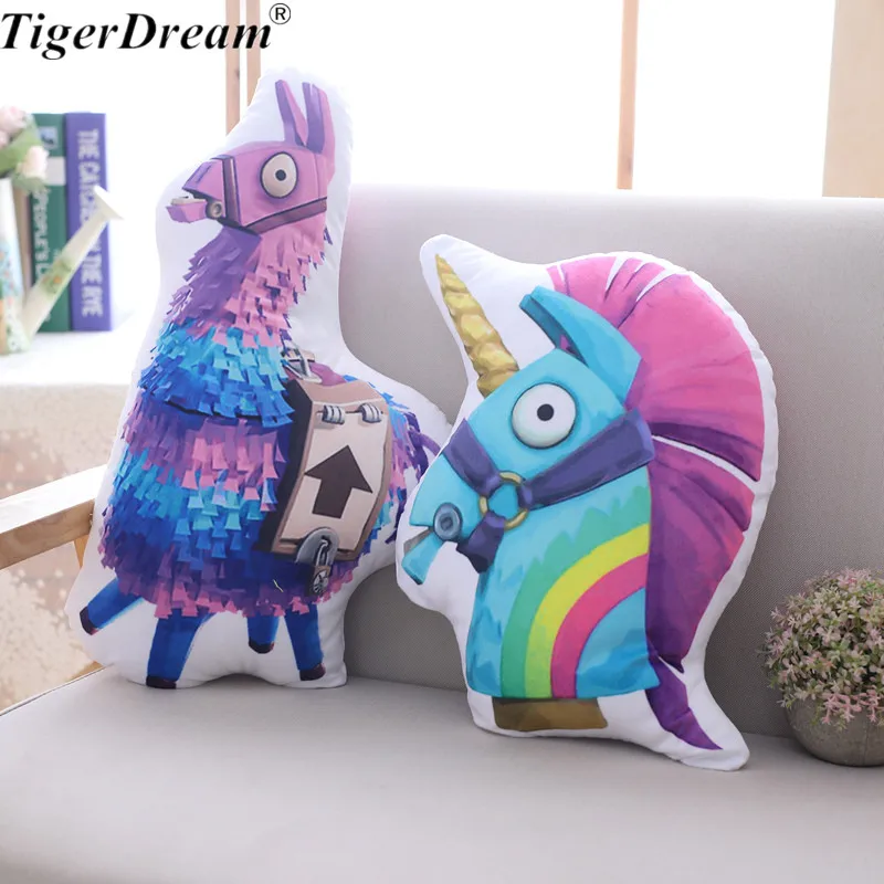 Troll Stash Llama Plush Toy Hot Game Soft Alpaca Rainbow Horse Unicorn Sheep Stash Stuffed Pillow Doll Kids Birthday Gift