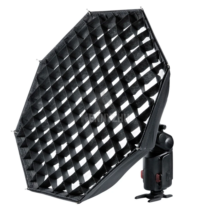 Godox 48cm Multifunctional Octagonal Honeycomb Grid Umbrella Softbox Kit AD-S7 for WITSTRO Flash Speedlite AD180 AD360 II