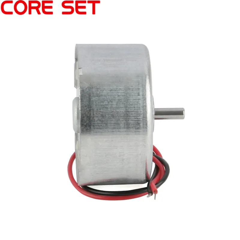 1pcs 3V 3500RPM Mini DC Motor For Solar Small Fan Motor Handmade DIY DC Motor With Wire Line R300C