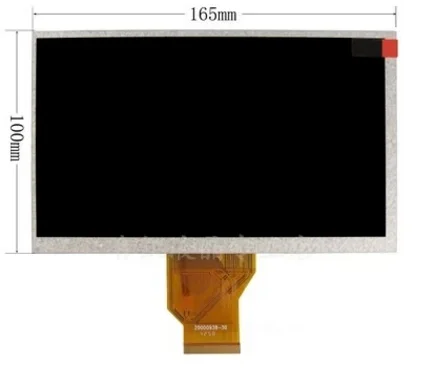 Thickness 3mm or 5mm New 7 inch tablet LCD screen 20000938-10 20000938-30 20000938-00 at070tn90 v.1