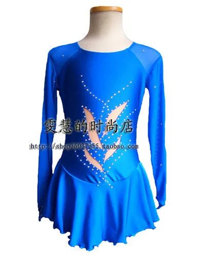 

skating dress wholesale blue skating dress free shipping