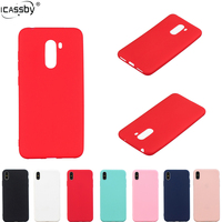 Rubber Silicon Cover For Xiaomi Pocophone F1 Case Candy Soft TPU Back Cover For Xiaomi Pocophone F1 F 1 Pocophon Poco F1 Case