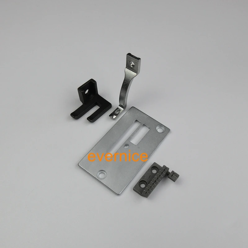 NEEDLE PLATE+FEEDER+FEET for SINGER 132K-A 132K-B 132K-C 132B6 SEIKO SK-2B SK-6F