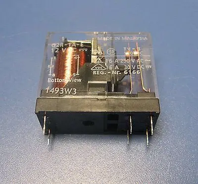 G2R G2R-1A-E DC 12V Relay UL & CSA listed 6pin -New