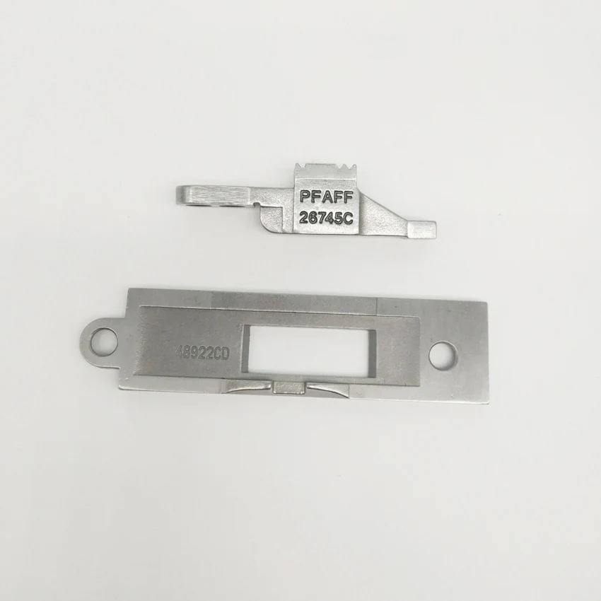 

91-026745-04+91-048922-04 FEED DOG NEED PLATE FOR PFAFF 591 574 571 INDUSTRIAL SEWING MACHINE PFAFF SHOE MACHINE