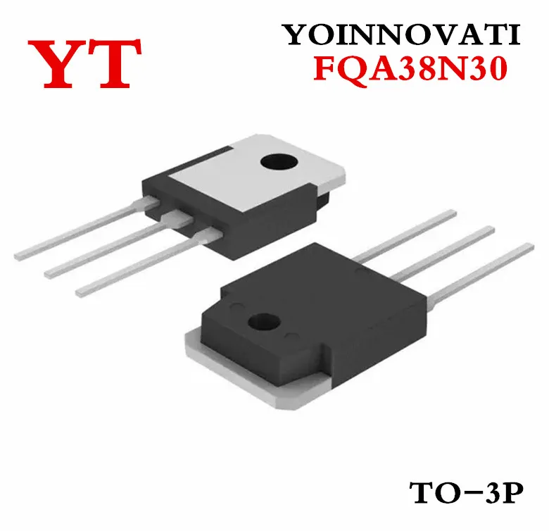 5PCS FQA38N30 38N30 TO-3P MOSFET 38A 300V IC