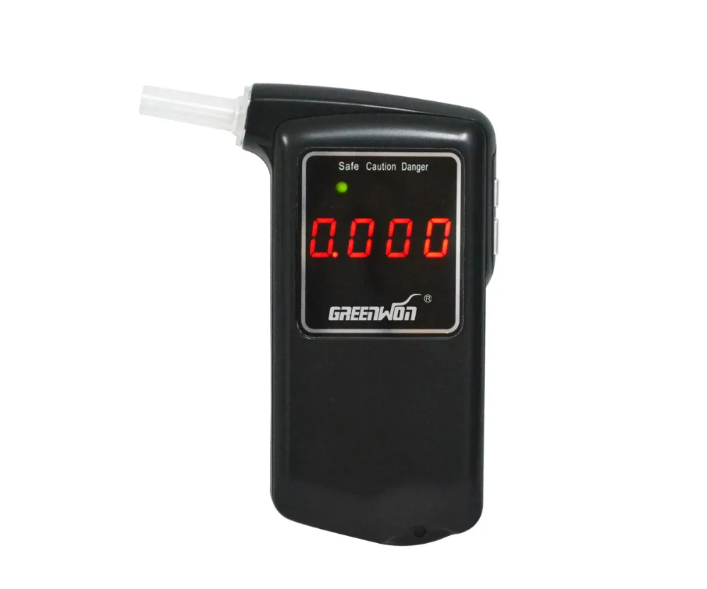 GREENWON High Accuracy Prefessional Digital Breath Alcohol Tester Breathalyzer AT858S Breathalyser Vending Machine