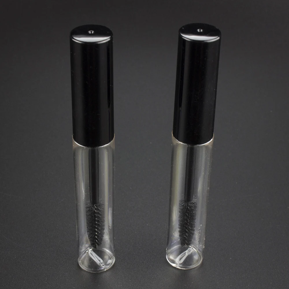 

hot 1000pcs 8g plastic mascara bottles wholesale or manufacturers , wholesale clear 8ml empty mascara tubes and brushes