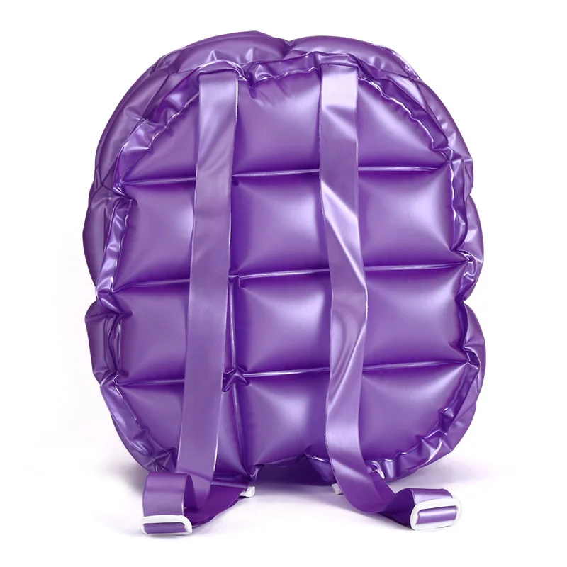 New Inflatable Waterproof Backpack Summer PVC Candy Beach Bag Children Swimming Bags Shoulder Bag