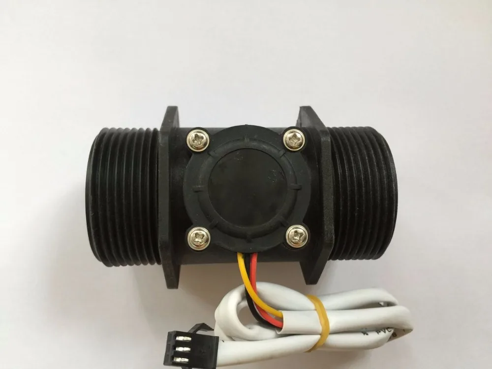 

1.5" DN40 2~200L/Min Water Plastic Hall Turbine Flow Sensor Industry Meter