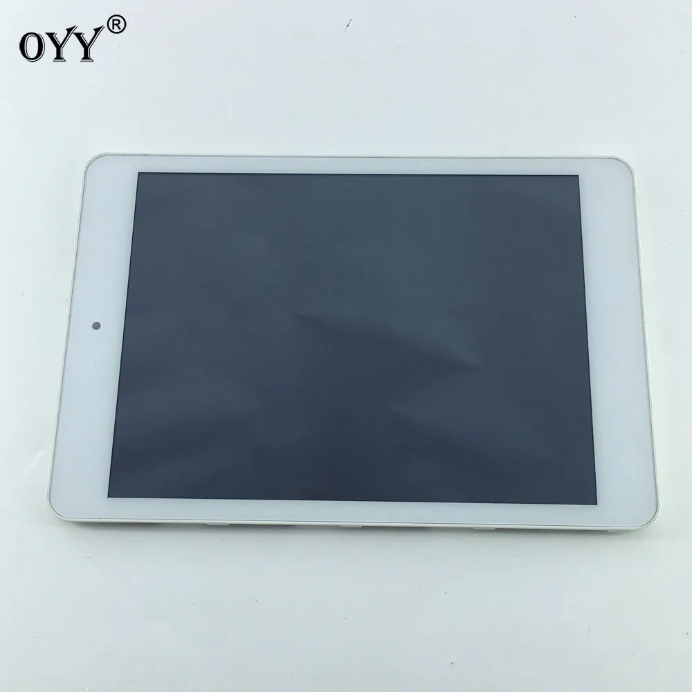 used parts LCD Display Panel Screen Monitor Touch Screen Digitizer Glass Assembly with frame for Acer Iconia A1-830 A1 830 White