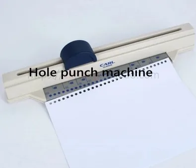 Paper Hole Punch Machine 30 Holes 5 Sheets One Time A4 Size Comb Binding image 3