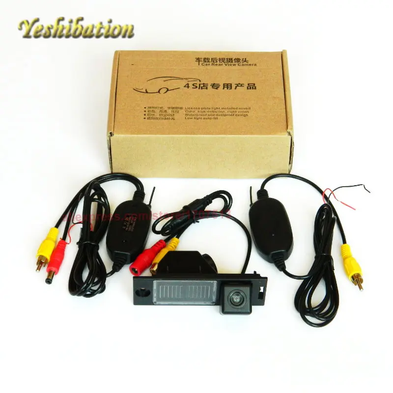 

Yeshibation Wireless RCA/AUX Video Transmitter Receiver Kit For Hyundai IX35 2015 2016 2017 Car DVD Monitor Rear View
