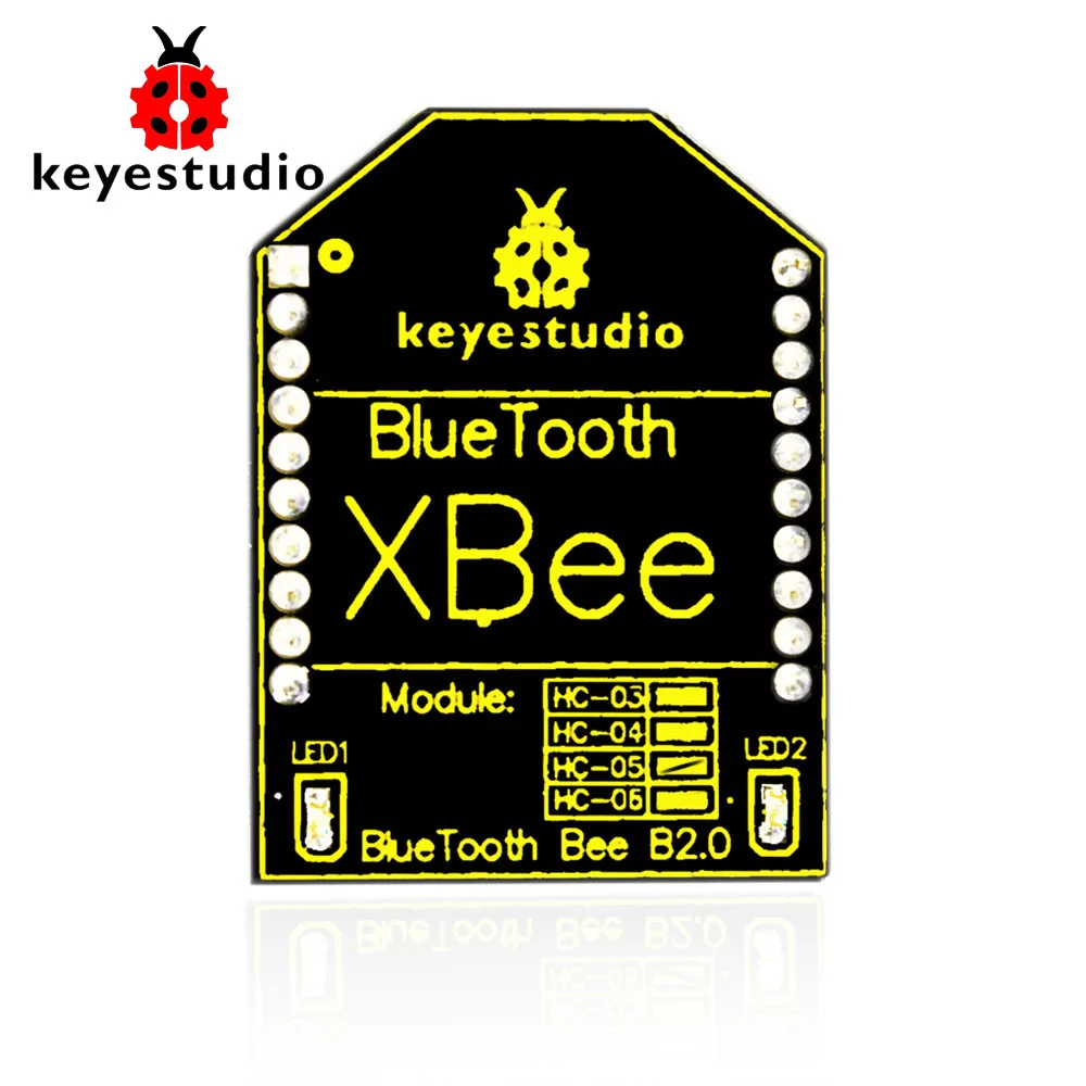 Keyestudio Bluetooh XBee modulo wireless Bluetooth HC-05 per progetti fai da te di programmazione Arduino