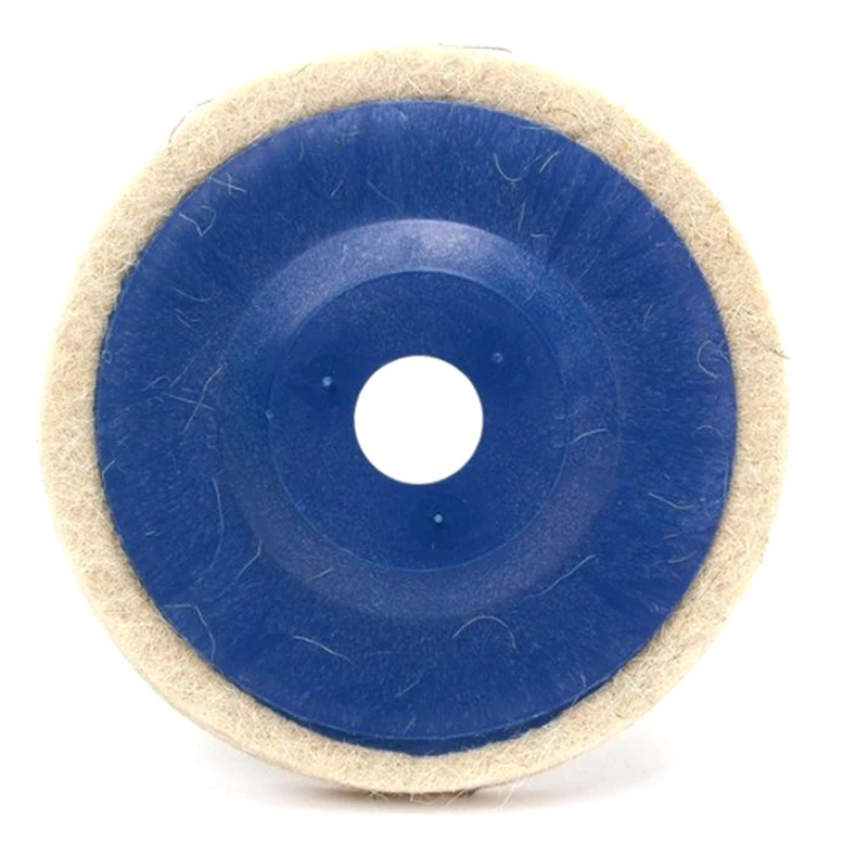 100mm Wool Polishing Wheel Buffing Pads Angle Grinder Wheel Felt Polishing Disc Polisher