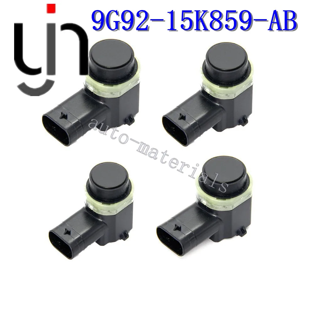 4pcs Auto Parts Front PDC Parking Sensor For Ford Jaguar Land Range Rover Valeo 9G92-15K859-AB