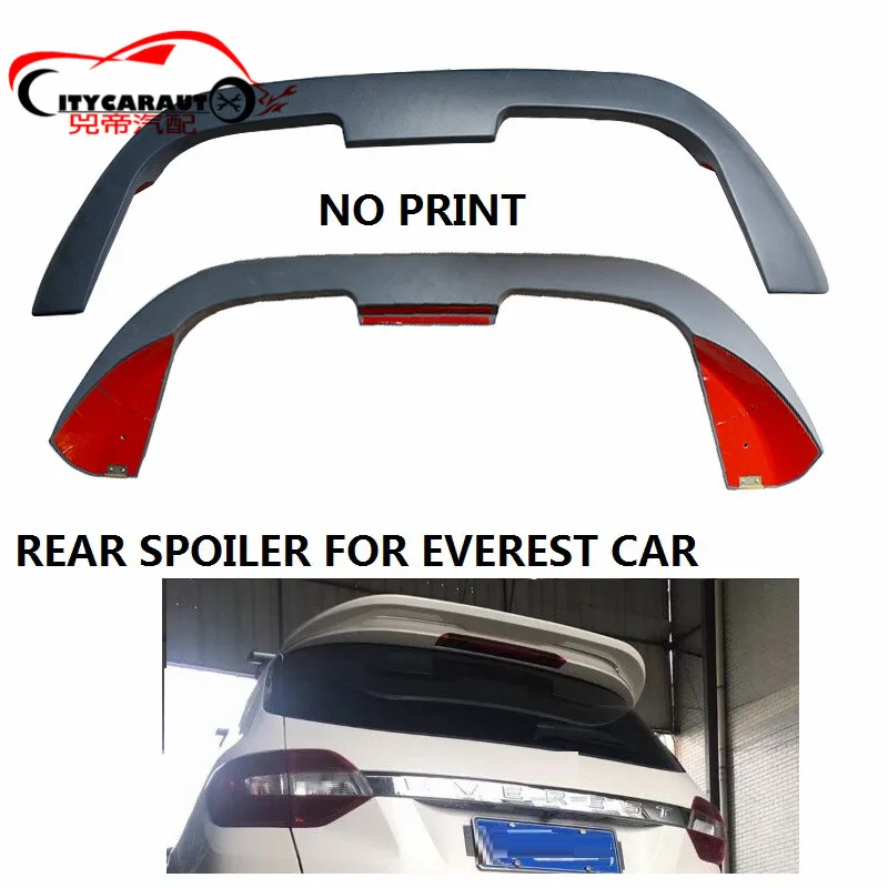 CITYCARAUTO ABS REAR SPOILER WINGS EXTERIOR AUTO SUV 4X4 ACCESSORIES FIT FOR EVEREST endeavour 2014-2017 CAR