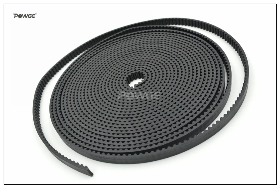 POWGE 5meters 3GT Timing Belt Width=6mm Fit 3GT Pulley 3GT-6 Rubber GT3 6 Open Timing Belt 3D Printer Accessory High Quanlity