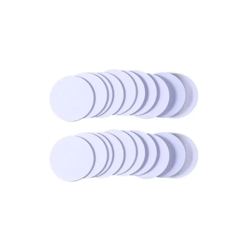 Smart Card RFID T5577 125Khz EM4100 T5577 Chip Rewritable Waterproof 25mm Proximity Rewrite ID Coin Blanks Tags Sticker Label