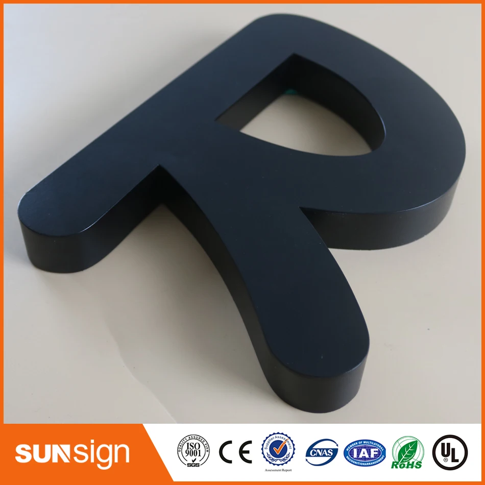 Custom 3d Rvs Letters Teken Metalen Brief Teken