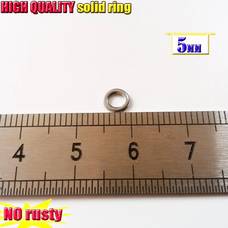 2019 fishing solid ring not rusty 304stainless steel size choose 30pcs/lot+10pcs=40pcs/lot