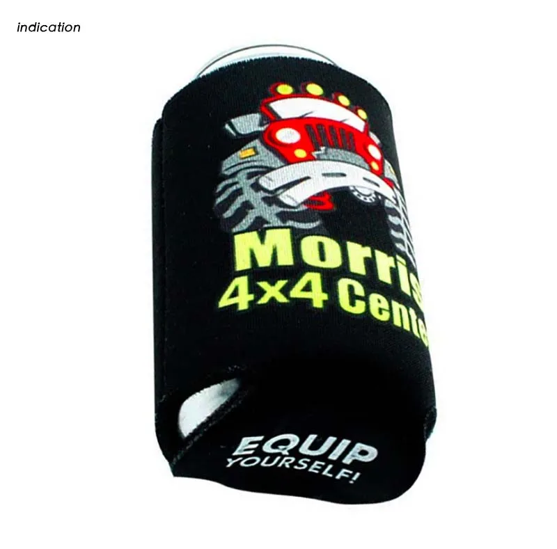 200pcs/lot  Promotional Custom Printed Stubby Holders/Can Coolers Beer Bottle Cooler Bag Dye Sublimation Printing Wedding Gifts