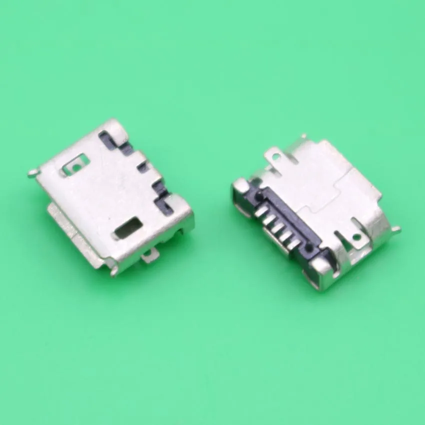 YuXi 30pcs/lot Brand new SMD feet 5p Micro usb Jack Charging Socket for Sony Ericsson X10 X8 E10 E15 E16 J108 W100 phone