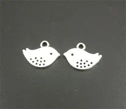 20 pcs 4 Colors Cute Little Bird Charm Jewelry  Making DIY Handmade Craft A04/A38/A571/A572