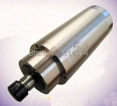 Moteur de broche à 4 roulements refroidi à l'eau, 24000 kw ER25 ac v RPM D125mm CNC