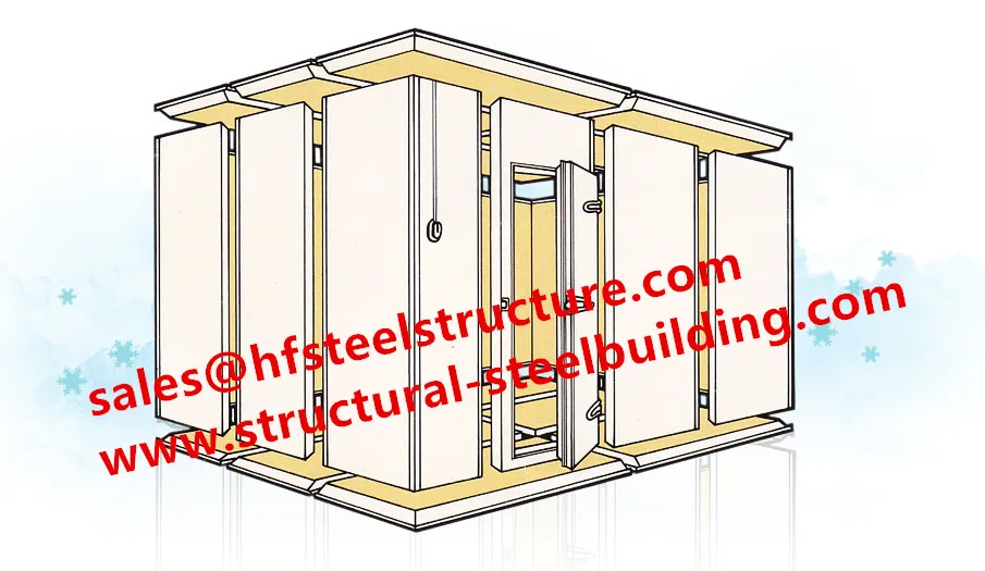 Chinese fruit cold storage design for commercial use and modular cold room/ walk in freezer