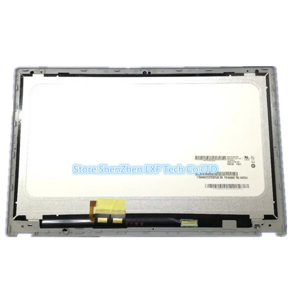 Lcd Touch Screen Digitizer para Acer Aspire Exibição de Montagem Completa Moldura Frontal Novo Ms2361 V5571 V5-571p V5-571pg 15.6
