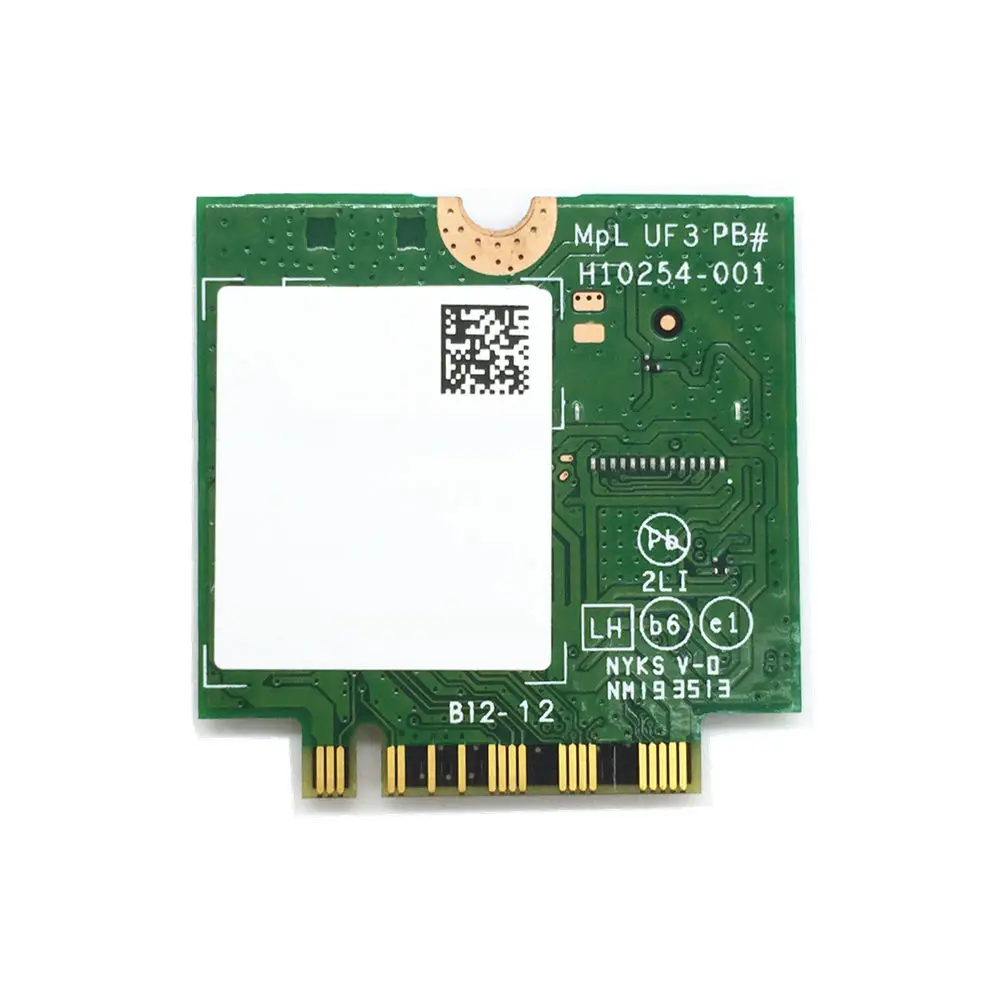 For Wireless-AC Intel 17265 17265NGW Wifi  867M Fit for Bluetooth BT 4.0 Dual Band NGFF Card