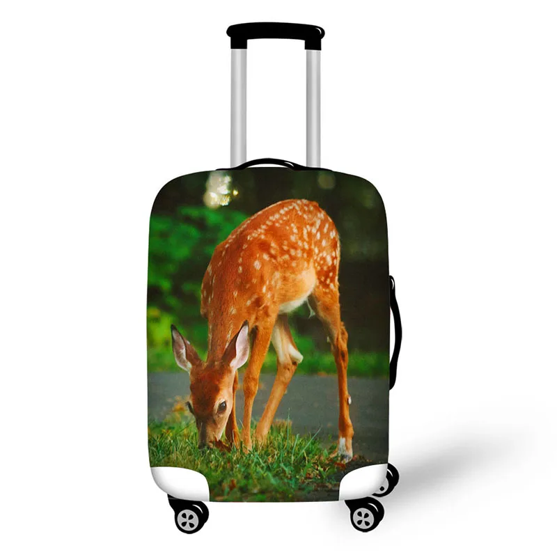 

deer design Suitcase Protective Cover Luggage Case Travel Accessories Elastic Luggage Dust Cover Apply to 18''-30'' Suitcase