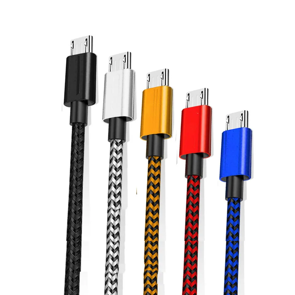 1/2/3 Meter Micro USB Cable Android Charger Cable Charging Wire Cord for Xiaomi Redmi 7 7A 6 pro note 6 5 Plus 3S 4X 5A 6A S2