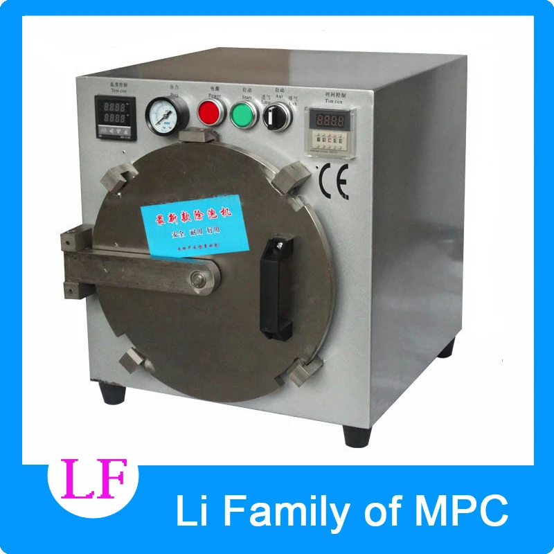 

2017 Third Generation Autoclave OCA LCD Bubble Remove Machine Middle size for Glass Refurbish without screws locked