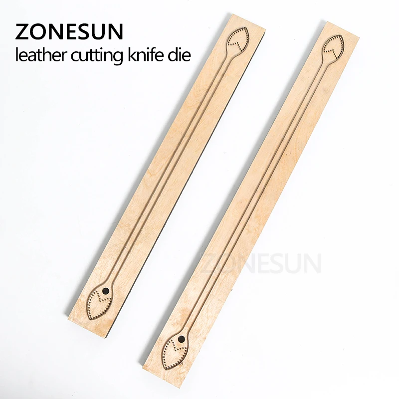 ZONESUN handbag handle leather cutting die papercraft  leather decoration tool for die cutting machine DIY luxurious bag cutter