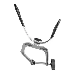 Adjustable Clamp On Boat Kayak Yacht Raft Stainless Steel Fishing Rod Holder Rack Equipment Max 5cm/2 inch